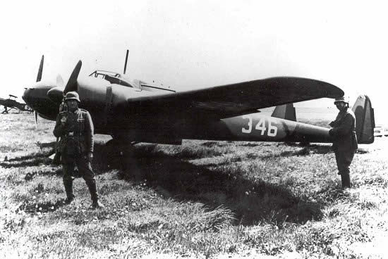 Un Fokker G.I capturado por los alemanes