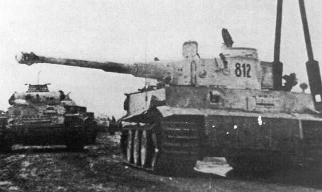 Frente Oriental, primavera de 1943. Tiger de la 2SS Pz. Gren. Div. Das Reich