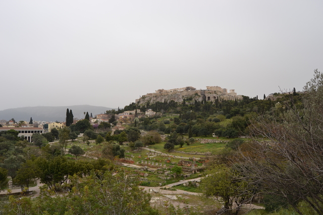 Crónica de un viaje a Grecia 2016 (En construcción) - Blogs de Grecia - 13 Marzo - Atenas (Ágora Griega y Romana, Templo Zeus, Barrio Psiri) (7)