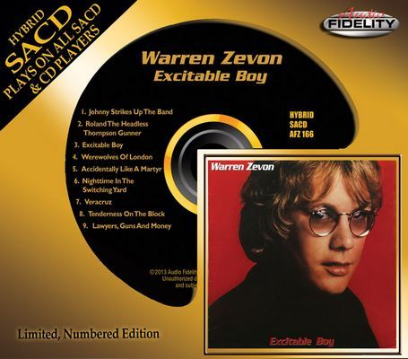 Warren Zevon - Excitable Boy (1978) [2013, Audio Fidelity Remastered, CD-Layer + Hi-Res SACD Rip]