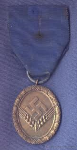 Medalla del RAD para mujeres