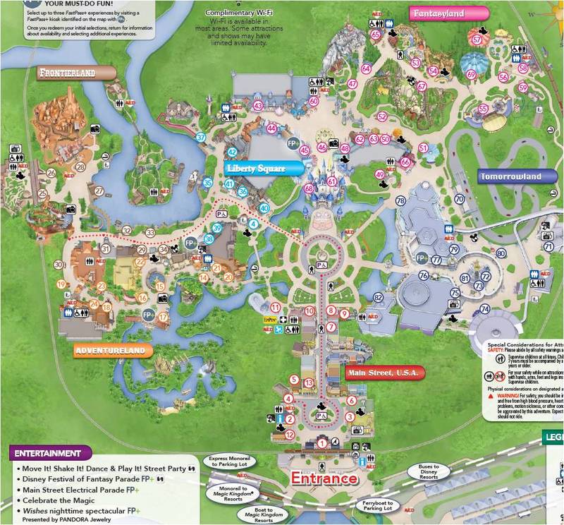 Parque 2 - Magic Kingdom (Disney) - Ruta por Florida (2016): 18 días (2)