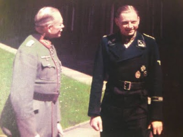 Wittmann con Heinz Guderian