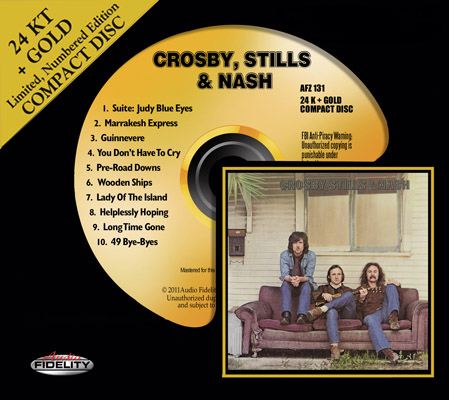 1969. Crosby, Stills & Nash (2011, Audio Fidelity, AFZ 131, USA)