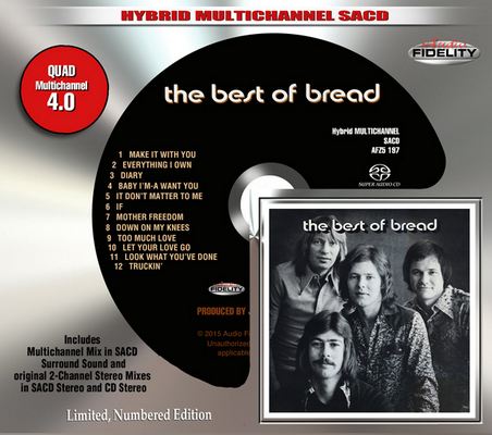 Bread - The Best Of Bread (1973) [2015, Audio Fidelity Remastered, CD-Layer + Hi-Res SACD Rip]