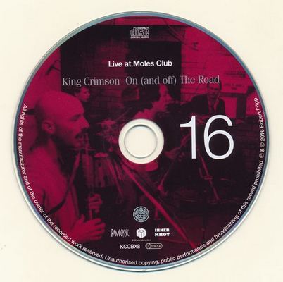 Disc 16 - Live At Moles Club (1981) Disc 16 - Live At Moles Club (1981)