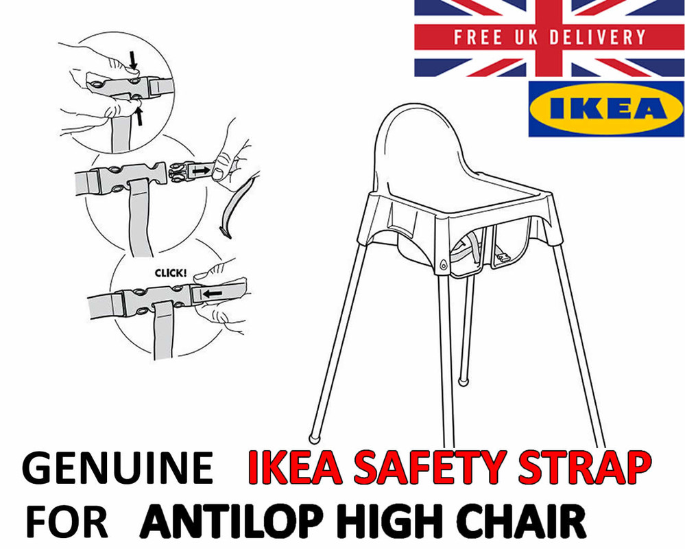 Genuine Antilop Ikea High Chair Replacement Strap For Genuine Antilop Ikea High Chair Replacement Strap For Free Post