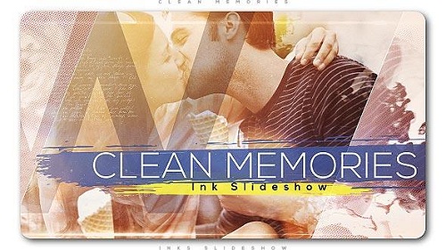 VideoHive - Clean Memories Inks Slideshow 20830706