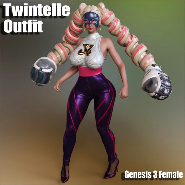 Twintelle Outfit For G3F