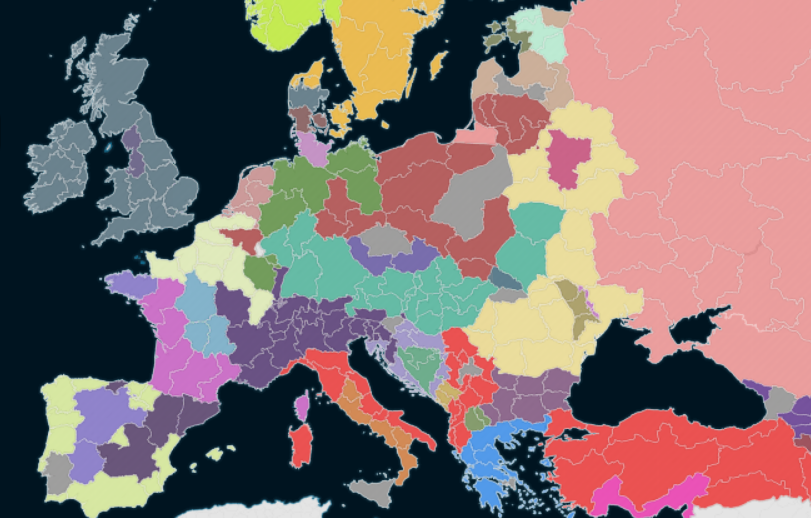 The Map of Europe (Day 2795/2796) - published by Max Blue on day 2,795 ...