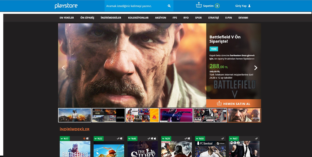 Playstore Sitesi