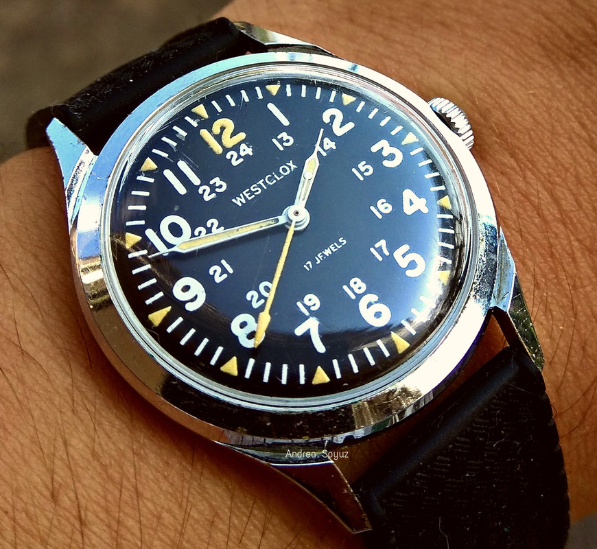 Westclox military watch sale