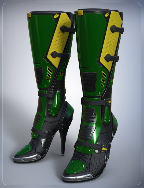 00 main sci fi boots for genesis 3 females daz3d
