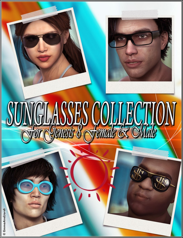 EJ Sunglasses Collection for Genesis 8 Female(s) and Male(s)