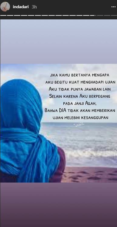 Instastory Indadari