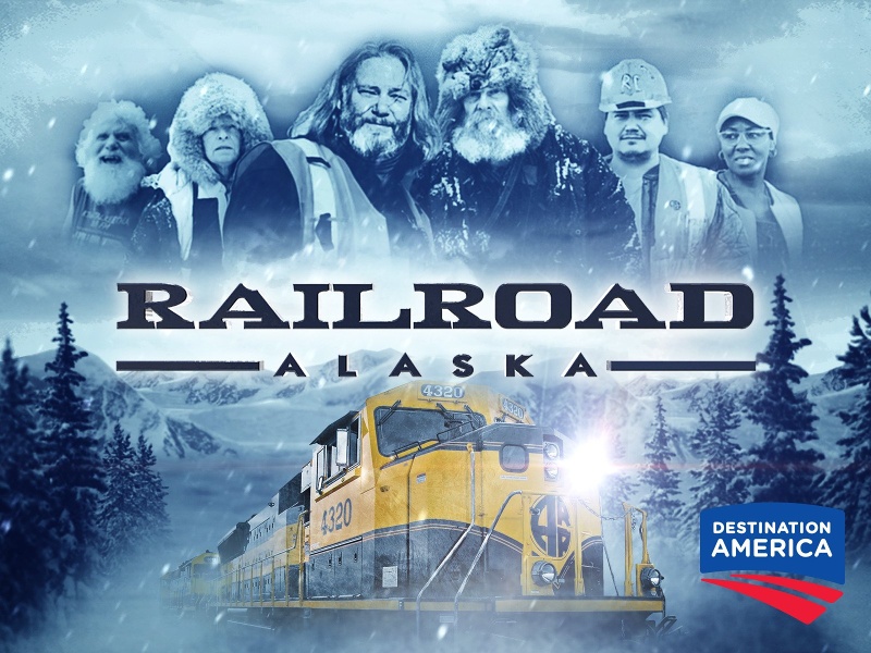 Aljašská železnice / Railroad Alaska / CZ