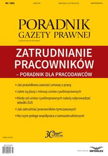 Zatrudnianie pracowników: poradnik dla pracodawców - Poradnik Gazety Prawnej Zatrudnianie pracowników: poradnik dla pracodawców - Poradnik Gazety Prawnej
