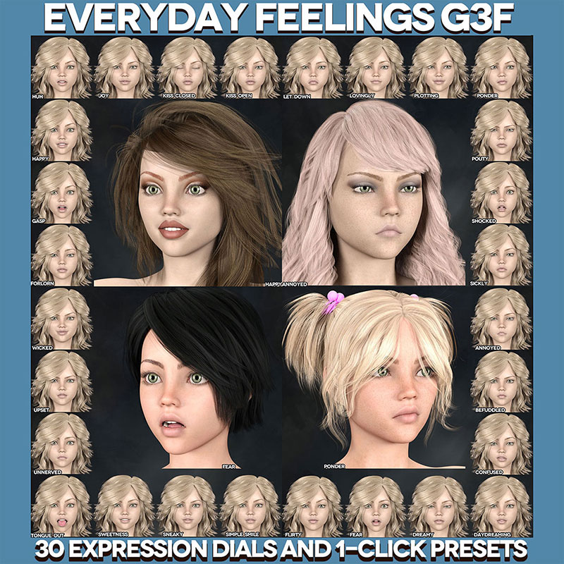 Everyday Feelings for Genesis 3 Female
