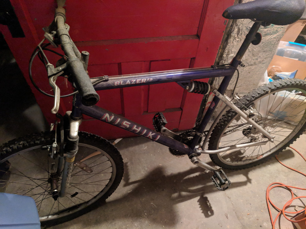 nishiki blazer mountain bike