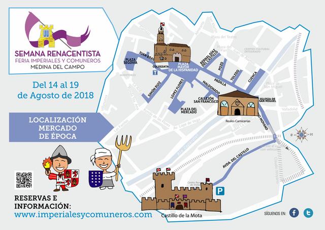 XI edición de la Feria Imperiales y Comuneros - Medina - Mercado Cervantino en Alcalá de Henares ✈️ Foro General de España