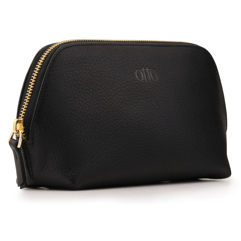 Otto Genuine Leather Makeup Bag Cosmetic Pouch Travel Organizer Otto Genuine Leather Makeup Bag Cosmetic Pouch Travel