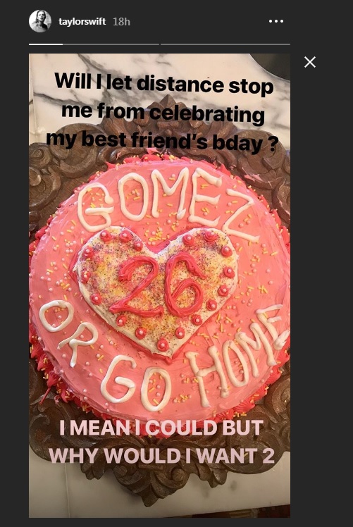 Kue Selena Gomez