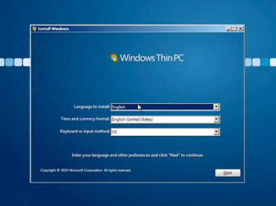 Windows thin pc что это