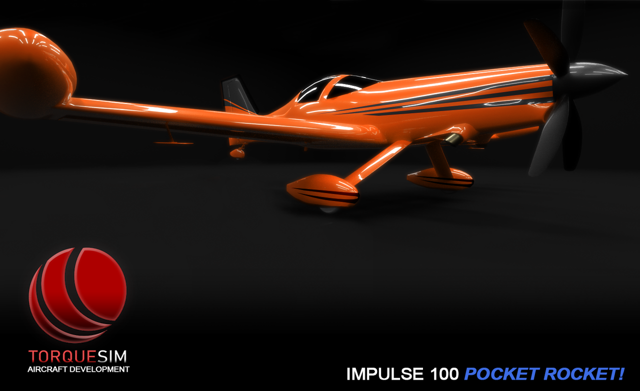 Torquesim Aircraft Development Pocket Rocket Draco Turbulence