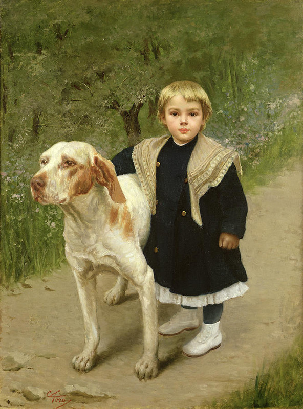 young-child-and-a-big-dog-luigi-toro.jpg