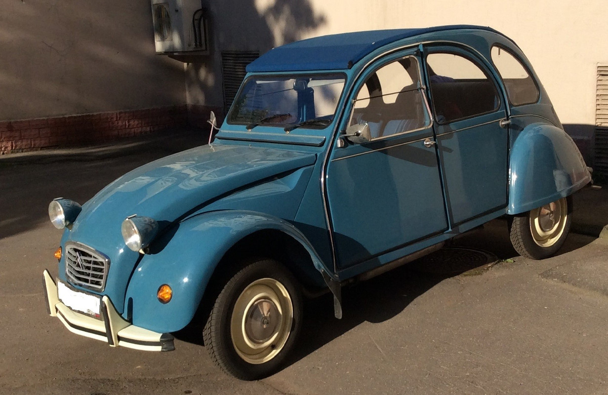 Citroen 2cv кабриолет