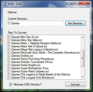 X2n Gui A Graphical User Interface For 4nxci Gbatemp Net The Independent Video Game Community