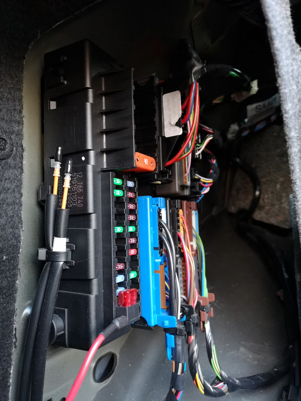 SAAB 9-3 Aero 2005. Aftermarket amp, Rear Speaker Interference ...