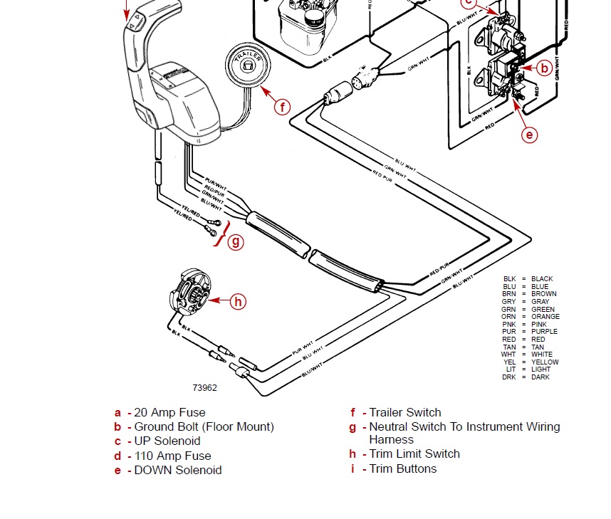 Trim Tilt Wiring Question Again, Mercruiser Trim Motor Wiring Diagram