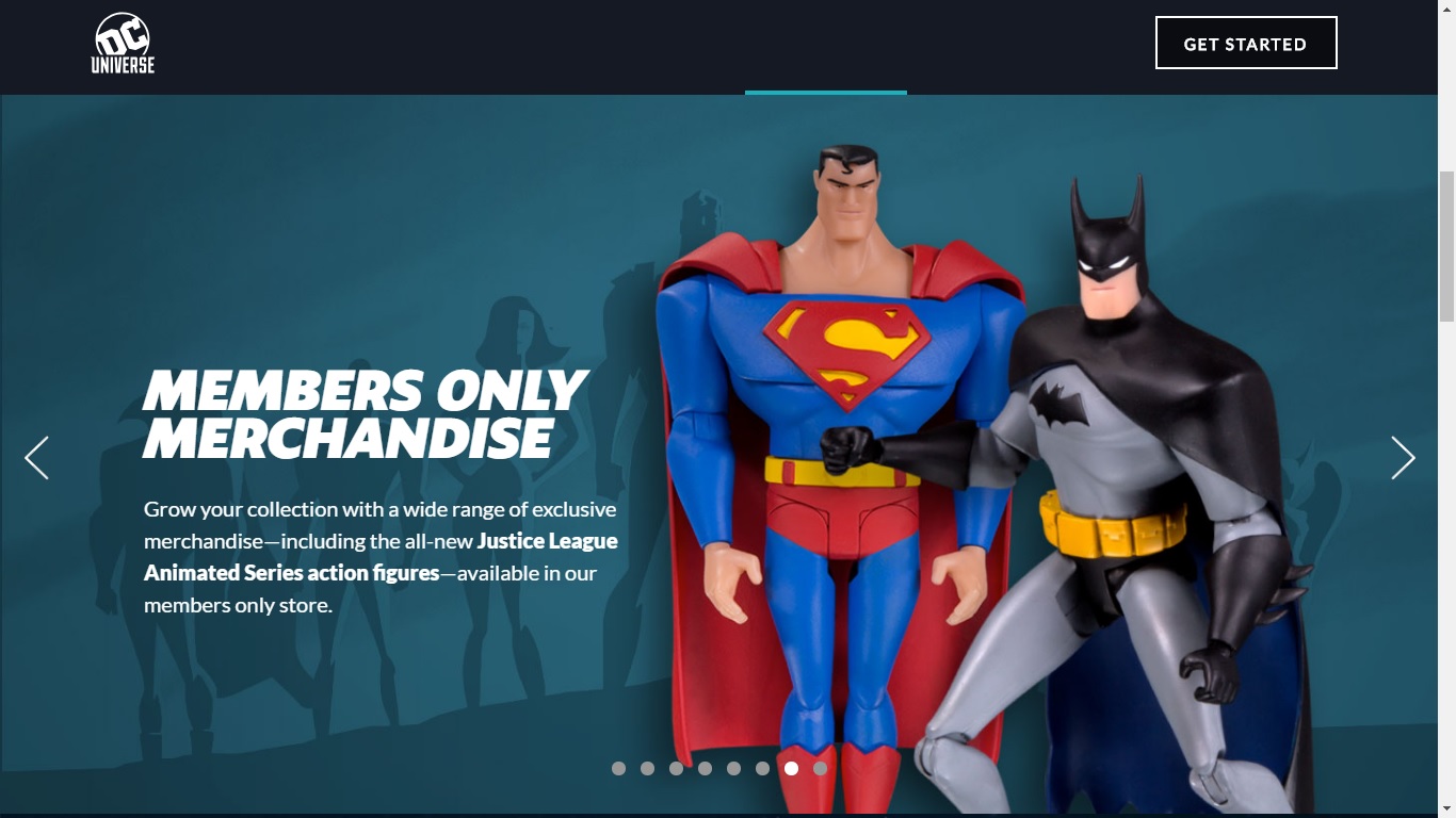 DC Universe Streaming Service with 