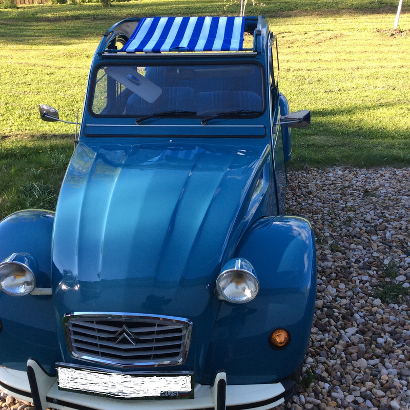 Citroen 2cv кабриолет