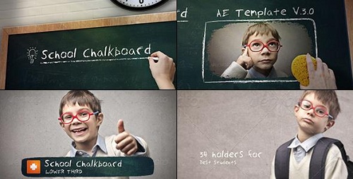 School Chalkboard V.3.0 - Project for After Effects (VideoHive)
