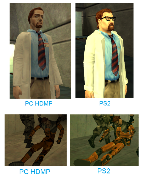 half life 1 ps2 texture models