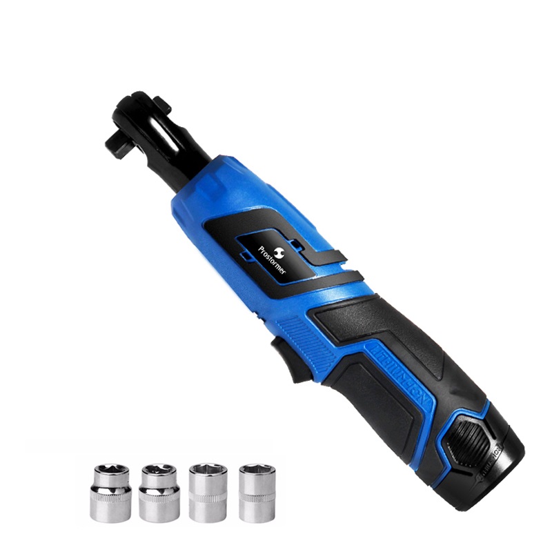 Electric Rechargeable Wrench Kit 3 8 Cordless Ratchet With Socket The Set Comes With Battery And Charger Everything You Need To Get Started Right Away