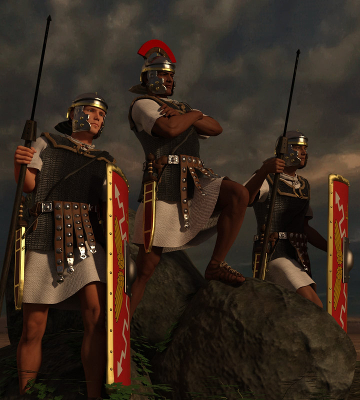 Tus - Persian Warrior Outfit for Genesis 3 Male(s)