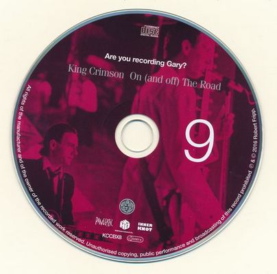 Disc 09 - Are You Recording Gary? (2016) Disc 09 - Are You Recording Gary? (2016)