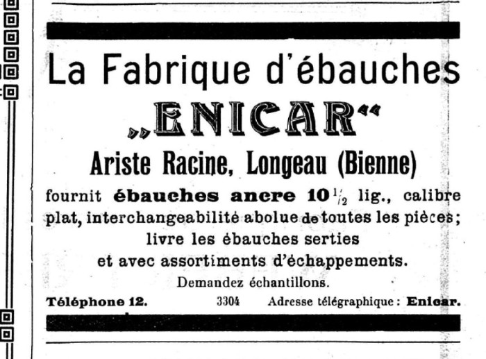 Enicar_Racine_1919