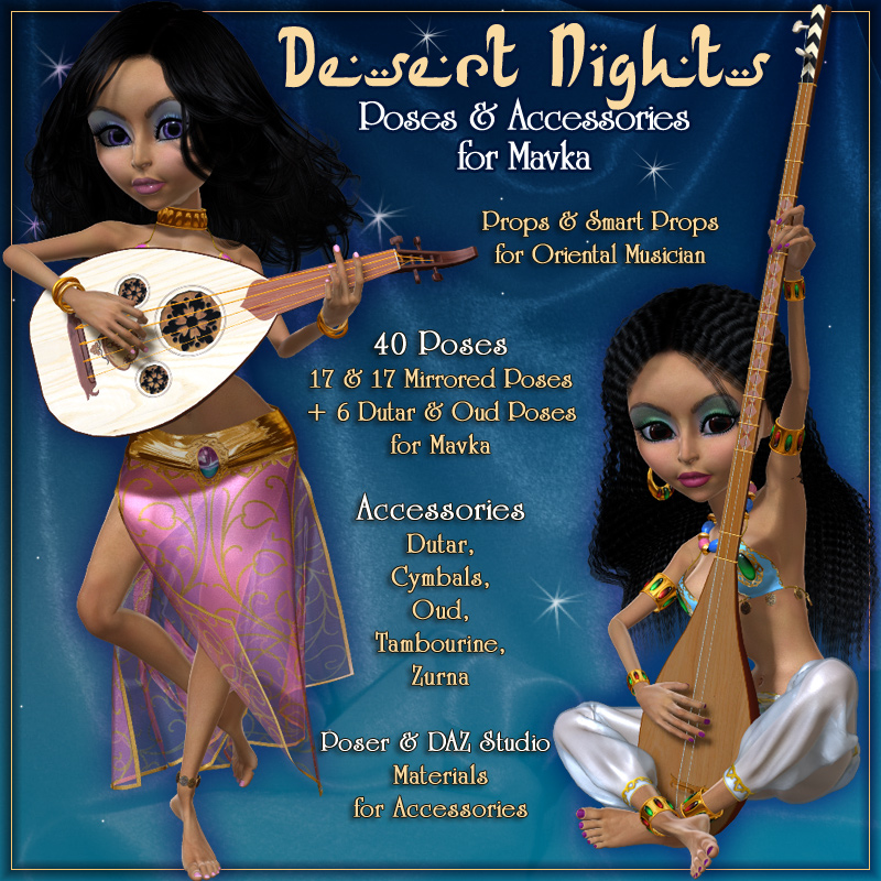 Mavka- Desert Nights Poses