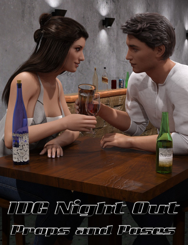 00 main idg night out props and poses daz3d
