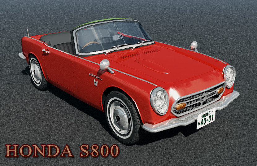 Honda S800 Classic Japanese car