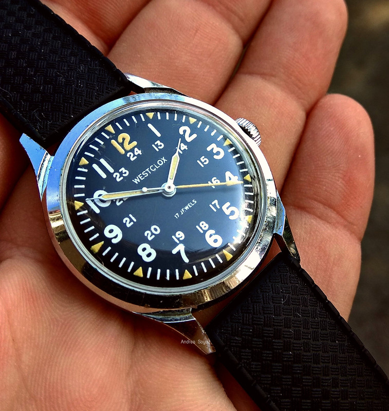 FS: 1960s Vietnam Military PX Westclox Seiko A201 Apocalypse now