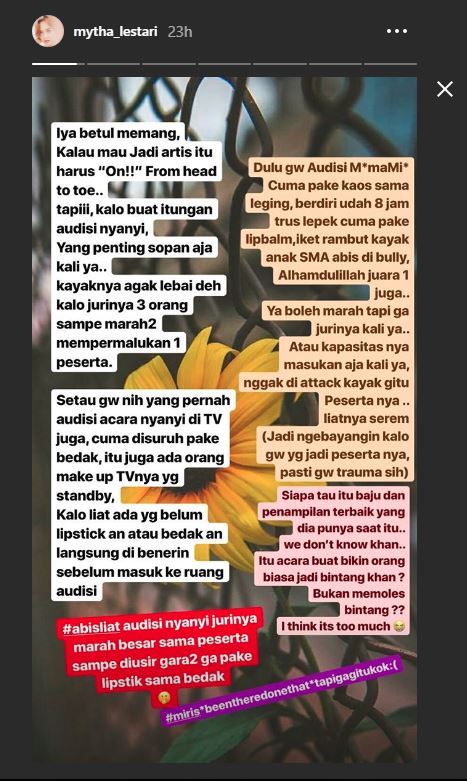 Unggahan Mytha Lestari