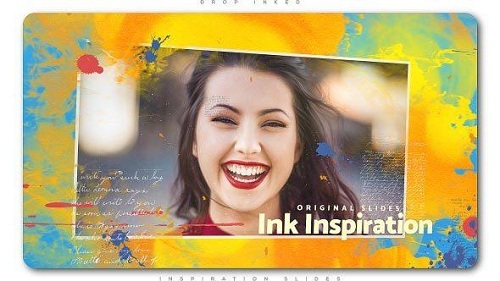VideoHive - Drop Inked Inspiration Slides 21513776