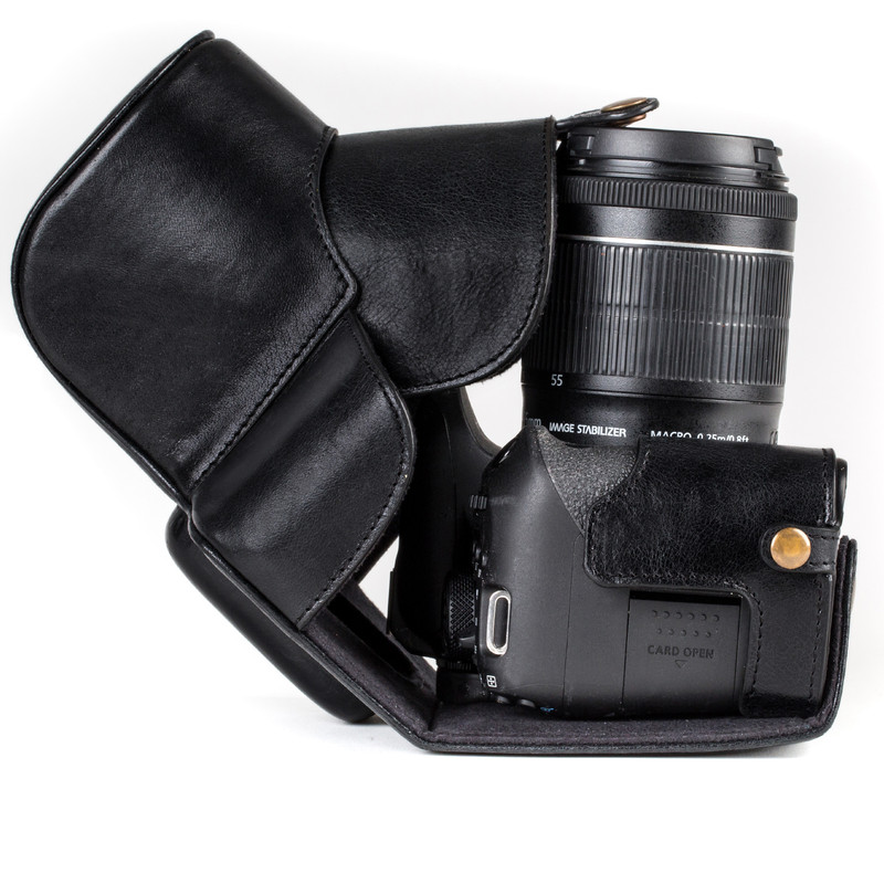 Megagear Genuine Leather Camera Case For Canon Eos Rebel T8i T7i 850d18 55mm Ebay 1970