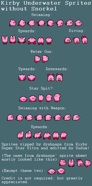 Sprite Database Forums • View topic - Sudux's Custom Sprites