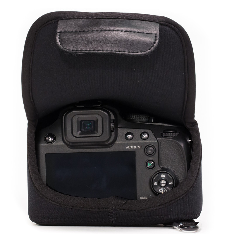 MegaGear Panasonic Lumix DC-FZ80, FZ82 Ultra Light Camera Case, with ...